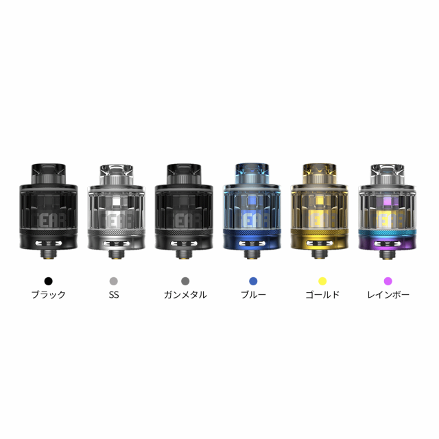 WOTOFO ウォトフォ Gear V2 RTA ギアブイツー 24mm 3.5ml| ベプログ 電子タバコ アトマイザー スターターキット ベイプ  VAPE ベープ 本体