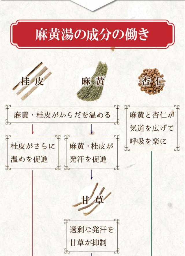 麻黄湯 漢方薬 満量処方 かぜ薬 風邪薬 総合感冒薬 ツムラ 27 クラシエ ビタトレール