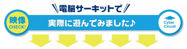 電脳サーキットで遊んでみました