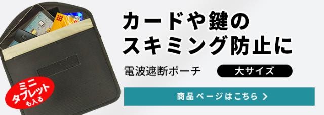 スキミング ポーチ 大