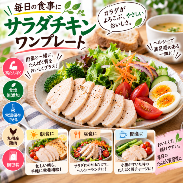 トマト 野菜 スライスサラダチキン ワンプレート