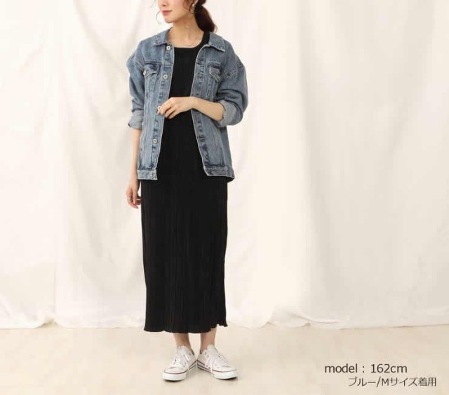 安い在庫あ デニムジャケット Gジャン ドロップショルダー ゆるGジャン アウター ジャケット 春 夏 秋 冬 レディース M Lの通販はau PAY マーケット - ブルーギャラクシー|商品ロットナンバー:511213760 正規店安い