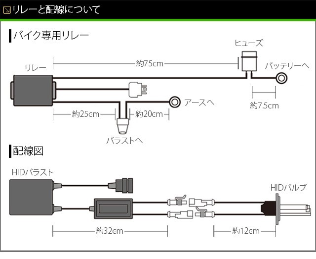 HIDモデル信玄バイク専用