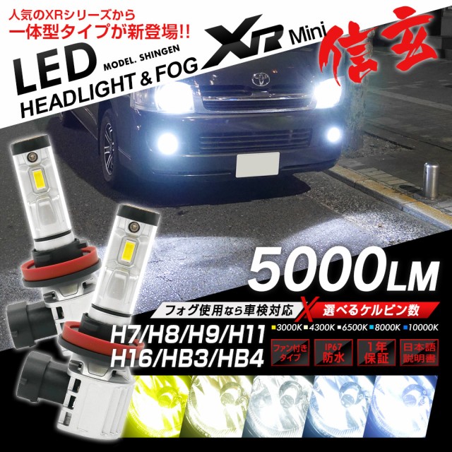 【最安値新作】衝撃光 フォグランプ専用バルブ LED 10000K クールホワイト 2個セット パーツ