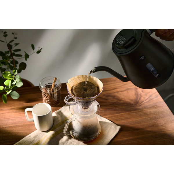 象印CKLA08ckla08ケトルつる口コーヒー安全人気黒ドリップ象印電気ケトルセピアブラック