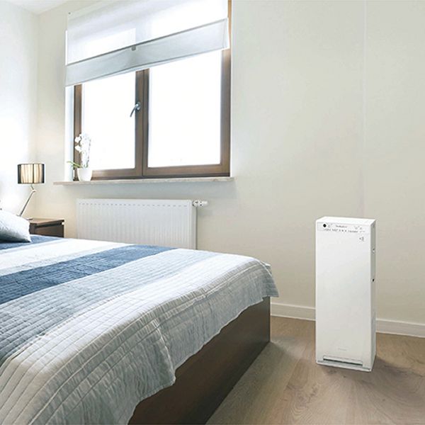 エアクリーナーDAIKINパワフル加湿ニオイ花粉ハウスダストお掃除かんたんダブル方式スリムタワー型寝室子ども部屋ワイヤレスリモコンエアクリーナーDAIKINパワフル加湿加湿ストリーマ空気清浄機ホワイトダイキン 