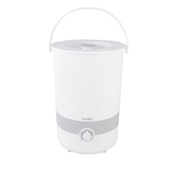 THANKOサンコーBUCKETSWH作業着バケツランドリー2洗濯機 小型バケツコンパクト小型洗濯機バケツランドリー2白