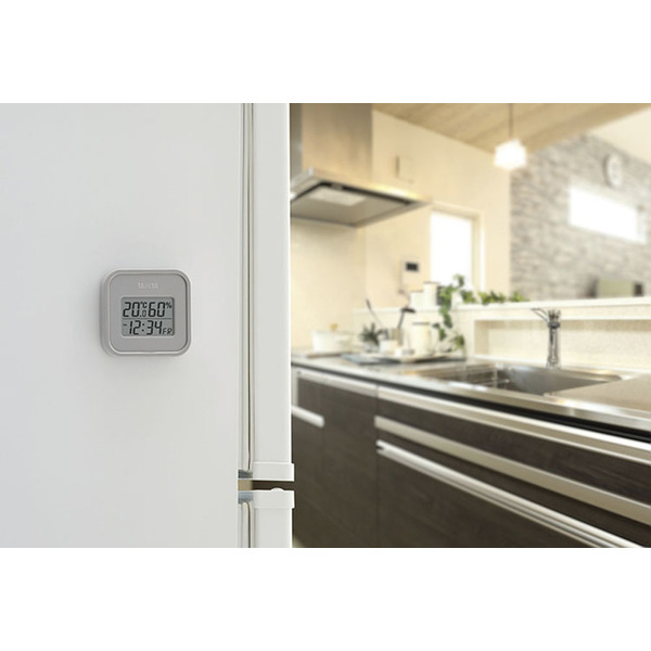 タニタTANITA温湿度計熱中症風邪インフルエンザ時計快適空間乾燥対策暑さ対策温湿度計