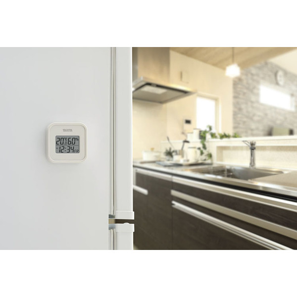 タニタTANITA温湿度計熱中症風邪インフルエンザ時計快適空間乾燥対策暑さ対策温湿度計