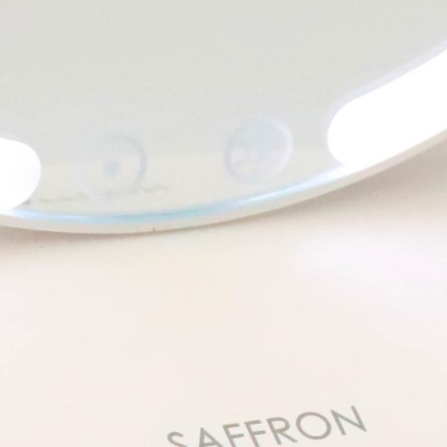 折りたたみLEDミラーミラーLEDフェイス顔ライト照明美容角型折りたたみ【SAFFRON】折りたたみLEDミラー(角型)