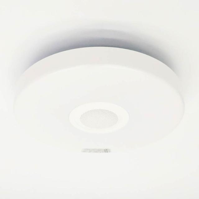 Bluetoothワイヤレススピーカー内蔵LEDシーリングライト10畳用天井から音スマートフォン調光機能10段階常夜灯付きリモコン付属工事不要Bluetoothワイヤレススピーカー内蔵LEDシーリングライト10畳用 