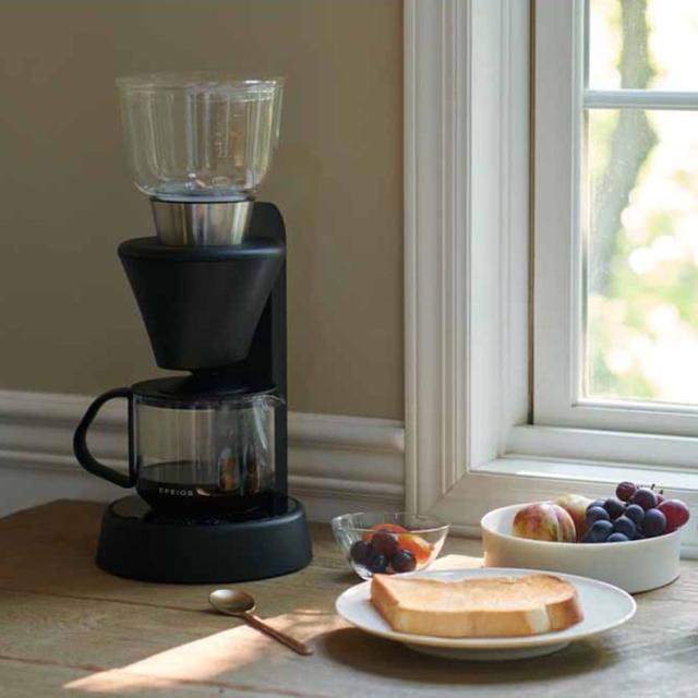 スマートコーヒーメーカーコーヒーメーカーMoccaモカスマート家電IoT機能バリスタCM503EPEIOSエペイオスEPEIOSFoElemスマートコーヒーメーカーMoccaブラックEPEIOS