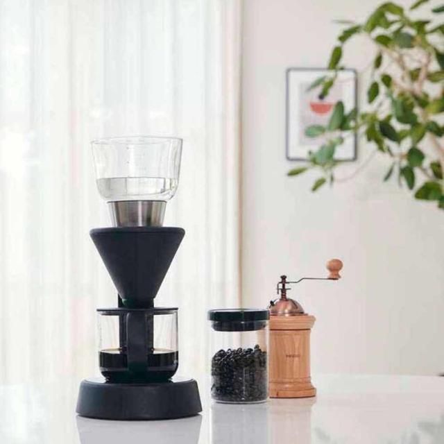 スマートコーヒーメーカーコーヒーメーカーMoccaモカスマート家電IoT機能バリスタCM503EPEIOSエペイオスEPEIOSFoElemスマートコーヒーメーカーMoccaブラックEPEIOS