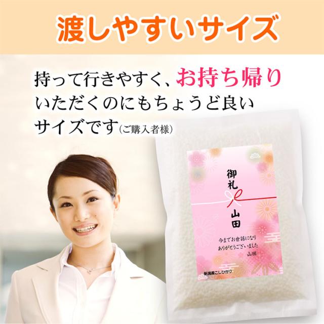 渡しやすいサイズ