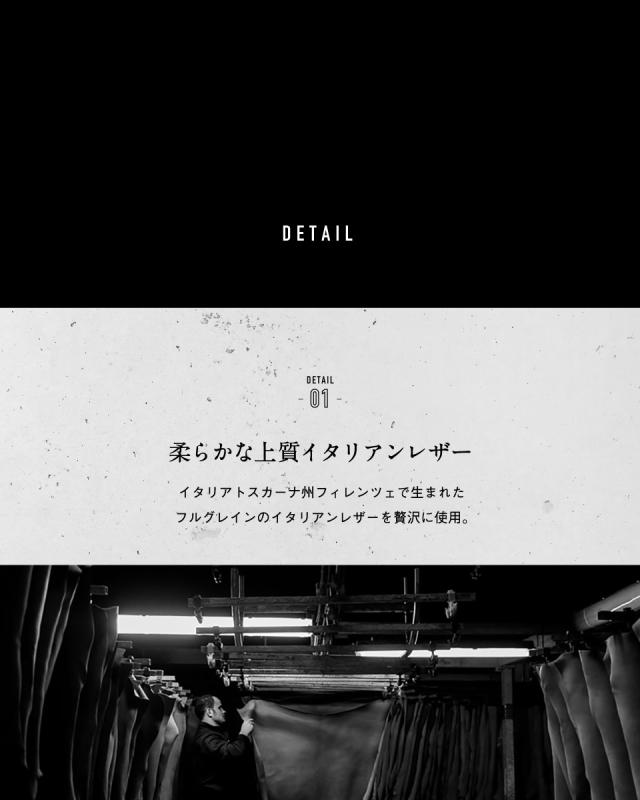 二つ折り 財布 イタリアンレザー 8551