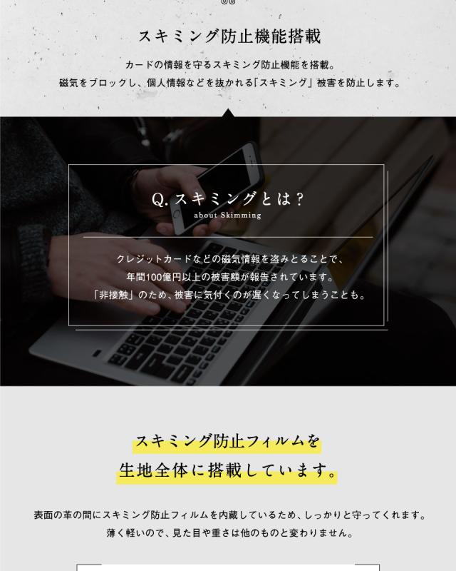 長財布 メンズ 本革 スキミング防止機能 財布 イタリアンレザー ラウンドファスナー レザー