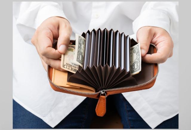 m1490 じゃばらミニ財布 メンズ 二つ折り 財布 本革 イタリアンレザー