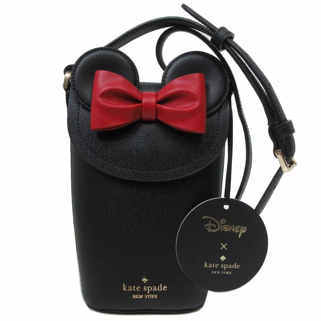 ケイトスペード ショルダーバッグ kate spade disney ディズニー コラボ ミニー North South PVC フォン クロスボディ  スマホショルダー 斜め掛け KG704 001 (ブラック) アウトレット レディースの通販はau PAY マーケット - SanAlpha | au  PAY マーケット－通販サイト