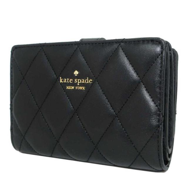 ケイトスペード 財布 二つ折り財布 kate spade キルティング調