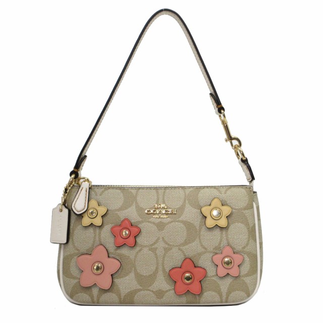 コーチ ポーチ COACH シグネチャー PVC ノリータ 19 フラワーパッチ トップハンドル CH619 IMOT4(ライトカーキマルチ) アウトレット  レディース の通販はau PAY マーケット - SanAlpha | au PAY マーケット－通販サイト