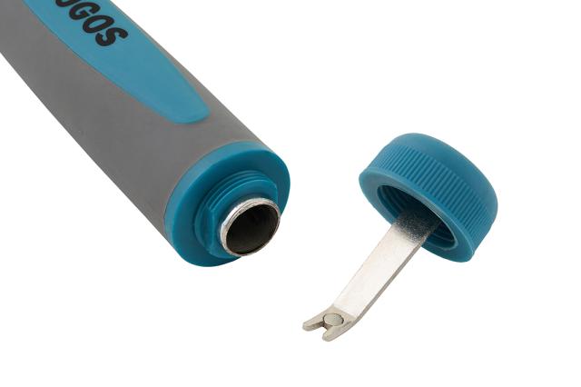 土落としフック内蔵