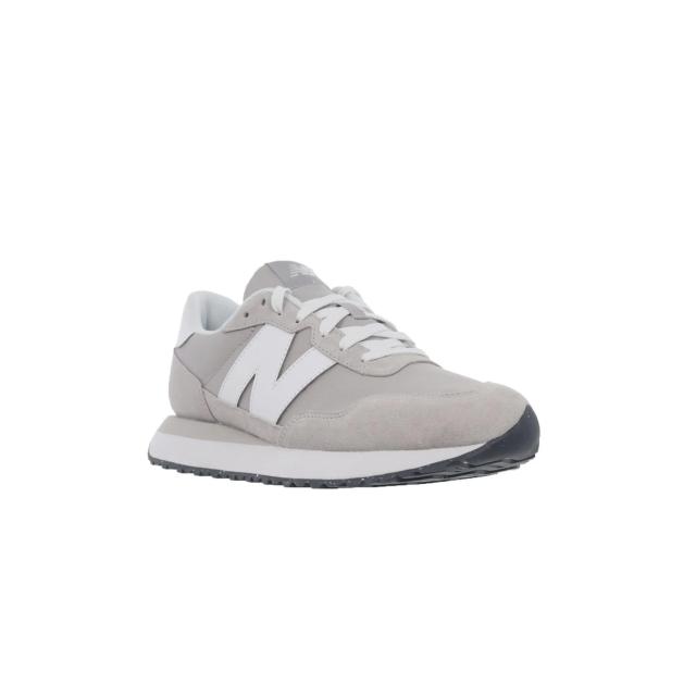 ニューバランス スニーカー ユニセックス メンズ レディース New Balance MS237 HG 22.5〜29.0cm クラシック レトロ カジュアル おしゃれ デイリーシューズ 通勤 通学 軽量 クッション 定番 人気 ペア 兼用 モデル グレー 幅広 履きやすい 靴