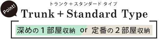 トランク＋スタンダードタイプ