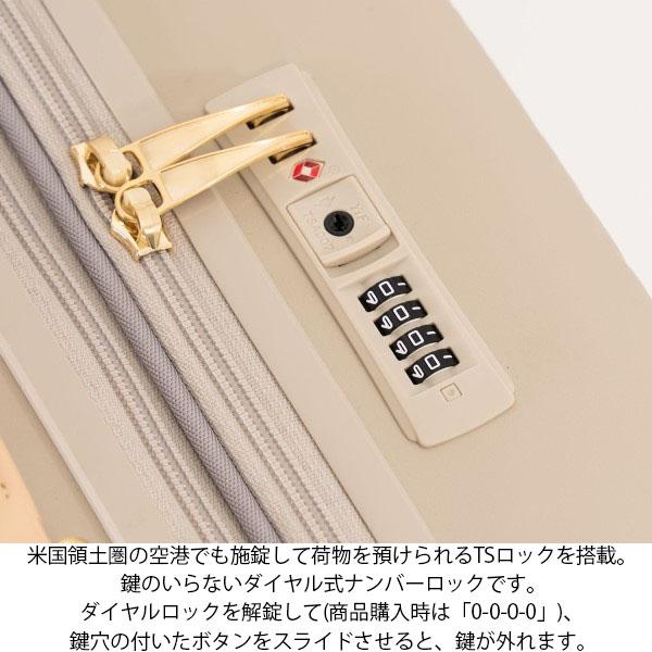 4桁ダイヤル式TSロック&YKKタフジッパー