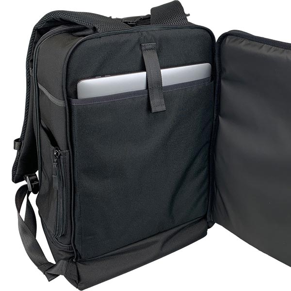 スターツ フレキシブルリュック (32.5L) 毎日使う「備えない防災」リュック 頭部を守るレインポンチョ付き 撥水 15インチPC対応 フェーズフリー認定 KF-05