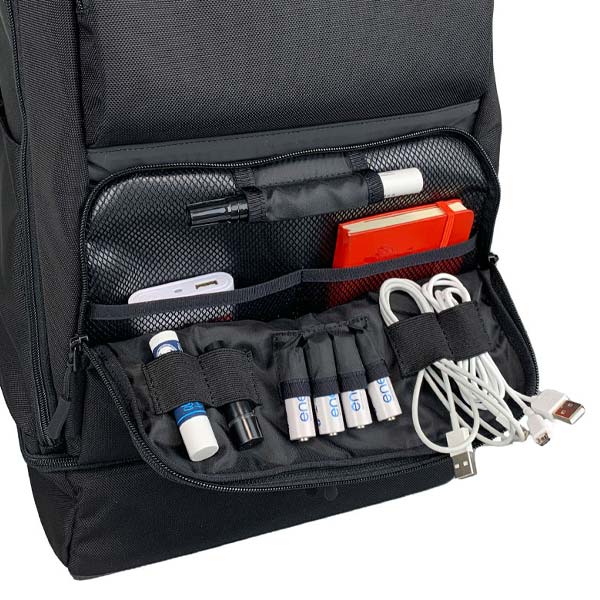 スターツ フレキシブルリュック (32.5L) 毎日使う「備えない防災」リュック 頭部を守るレインポンチョ付き 撥水 15インチPC対応 フェーズフリー認定 KF-05