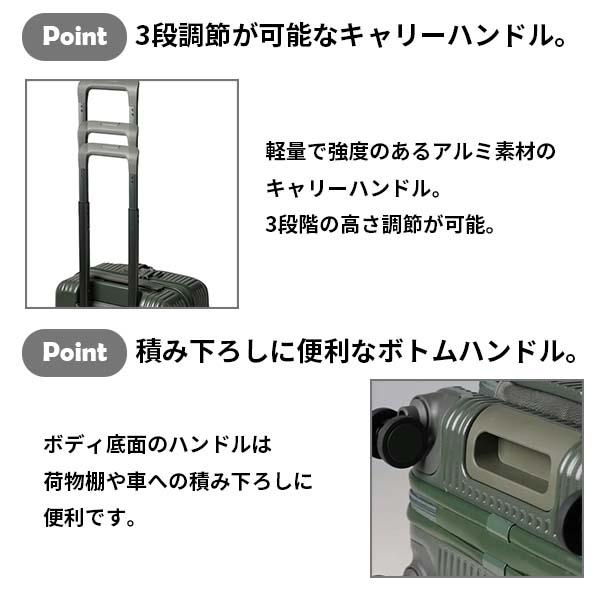 キャリーハンドル、ボトムハンドル