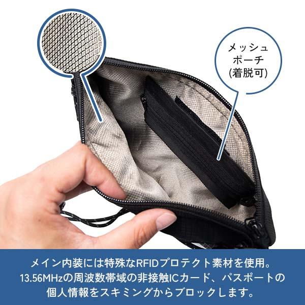 トラベルイクイプメント クロスボディバッグ