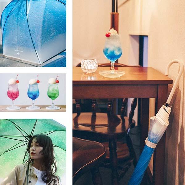 旅する喫茶×Wpc.クリームソーダアンブレラmini