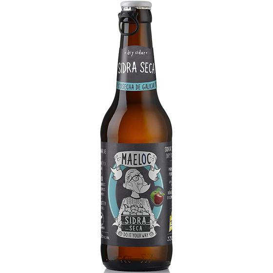 マエロック ドライ・シードル 辛口 発泡 果実酒 瓶 330ml width=