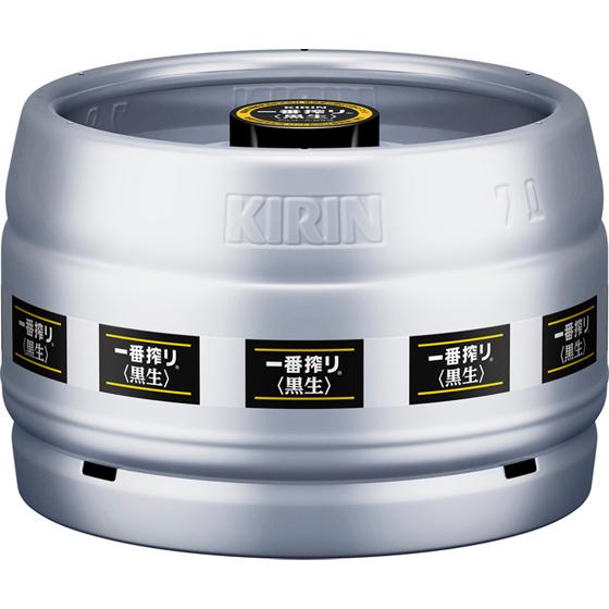 キリン 一番搾り 黒生 生樽 7L