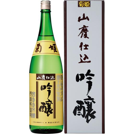 菊姫 山廃吟醸 1800ml