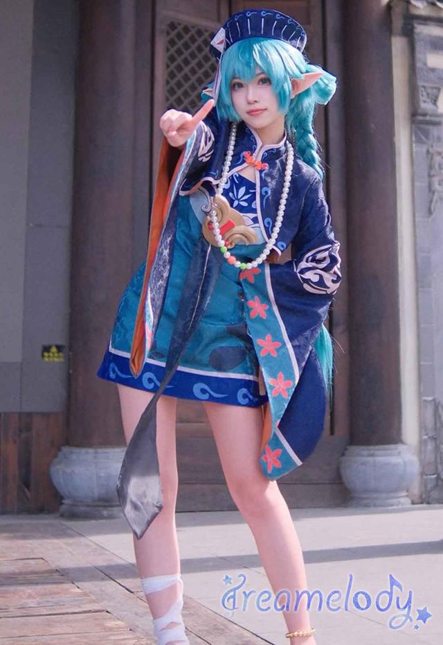 dreamelody】VOCALOID 初音ミク ゾンビ コスプレ衣装