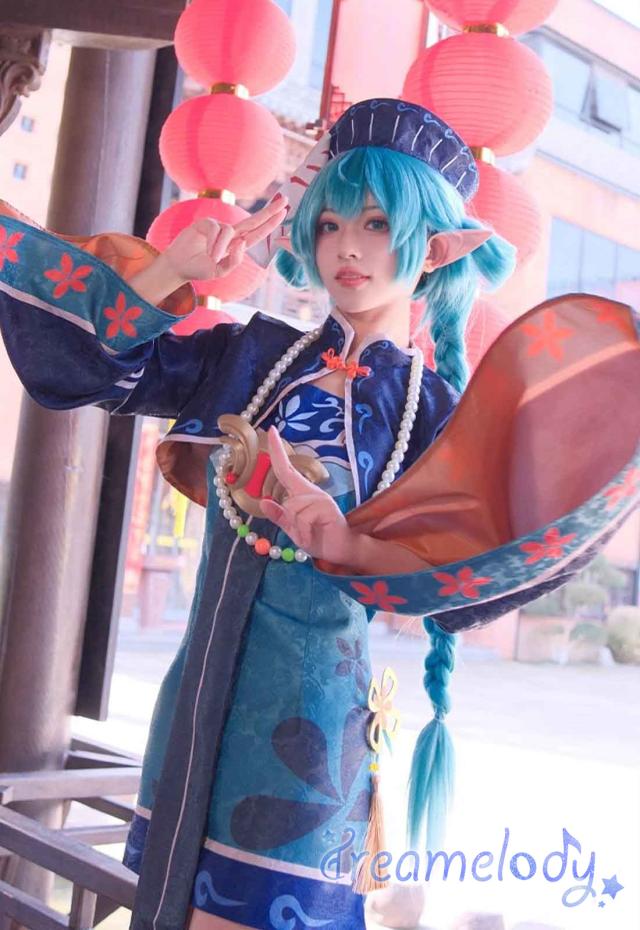 dreamelody】VOCALOID 初音ミク ゾンビ コスプレ衣装