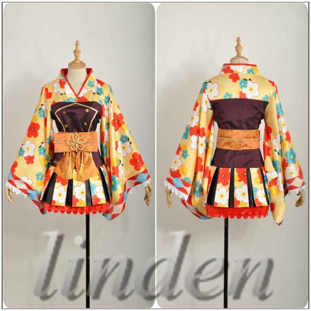HOT国産 ラブライブ! LoveLive! コスチューム 仮装の通販はau PAY マーケット - LINDEN88 コレクション|商品ロットナンバー:503255622 星空凛 SR 大正ロマン編 覚醒後 風 コスプレ衣装 大人気格安