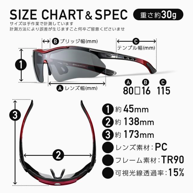 偏光サングラス