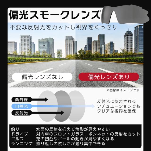 偏光サングラス