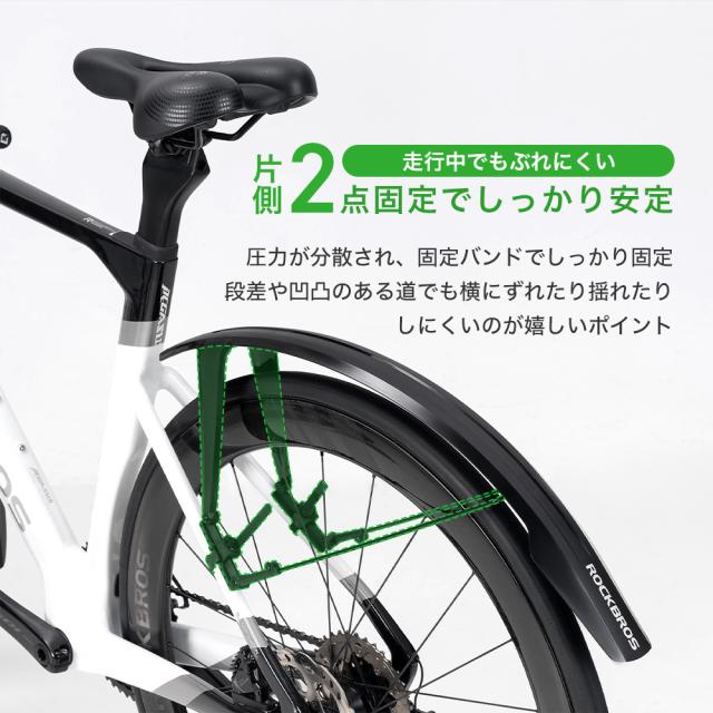 前後泥除け