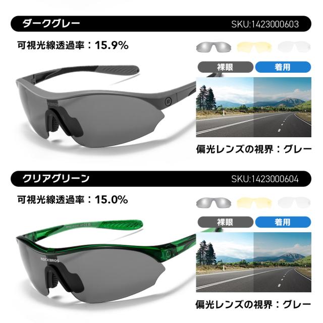 偏光サングラス