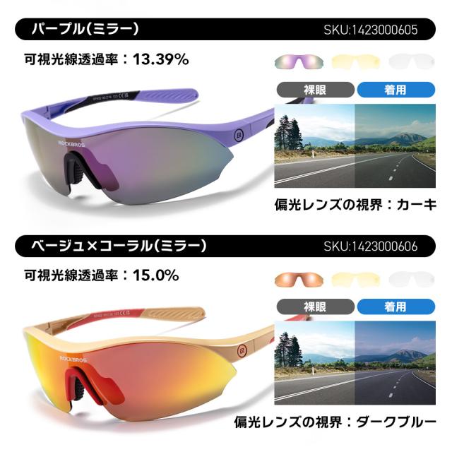 偏光サングラス
