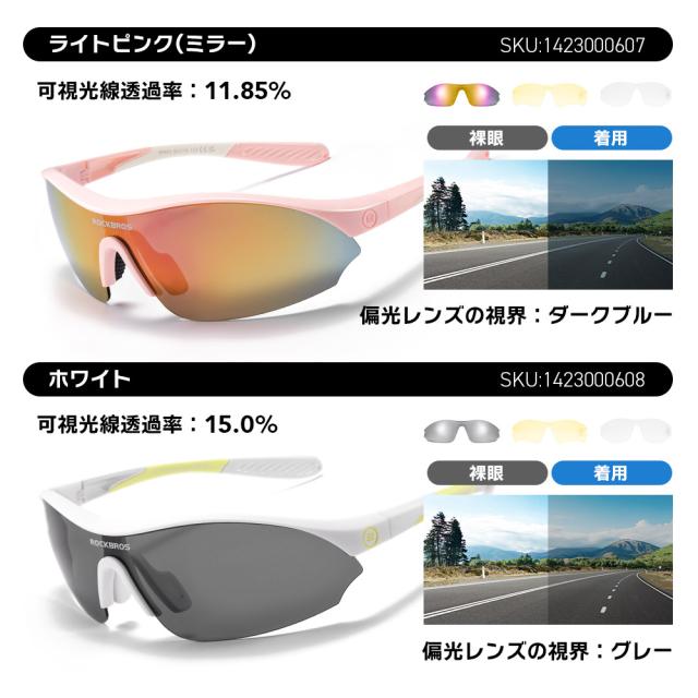 偏光サングラス