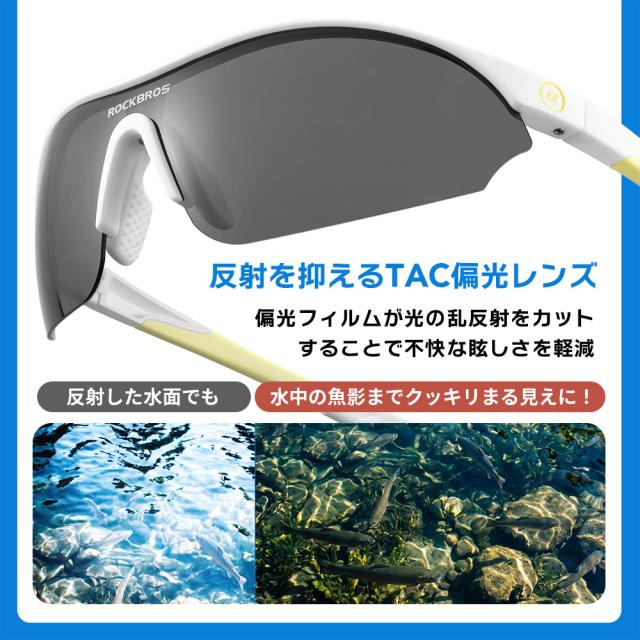 偏光サングラス