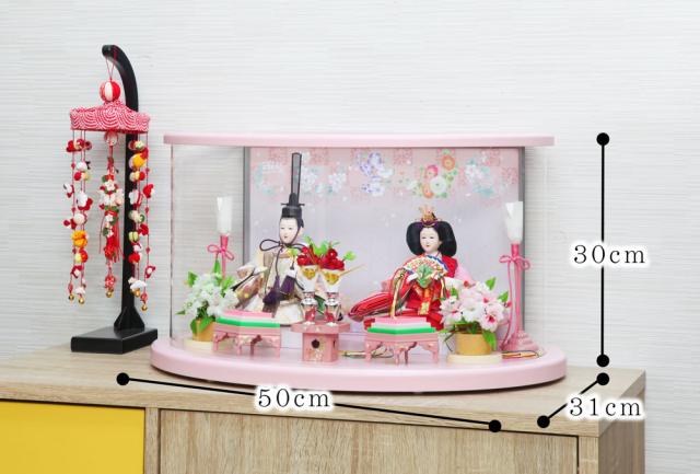 楽天スーパーセール 雛人形 Oval ピンク ケース飾り アクリル コンパクト お雛様 おひなさま かわいい おしゃれ ひな人形 雛人形 Sutevalle Org