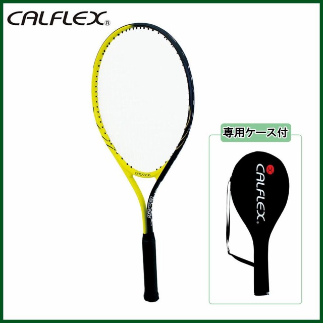 CALFLEX カルフレックス 硬式 ジュニア用 テニスラケット 専用ケース付 ブラック×イエロー CAL-26 テニス ラケット 硬式の通販はau  PAY マーケット - シャイニングストア | au PAY マーケット－通販サイト