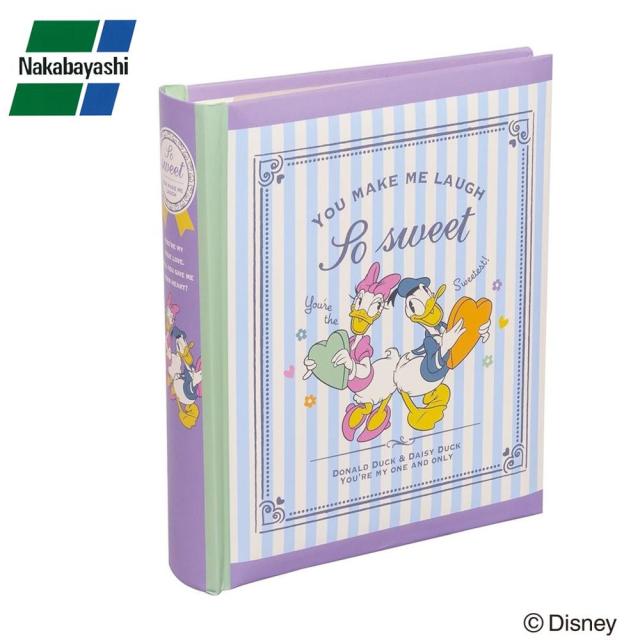 ナカバヤシ ポケットアルバム 背丸ブック式 ディズニー 2段ポケット L判 160枚収納 ドナルド デイジー ア Bpl 1601 2 代引き不可の通販はwowma ワウマ ビバリオ 商品ロットナンバー