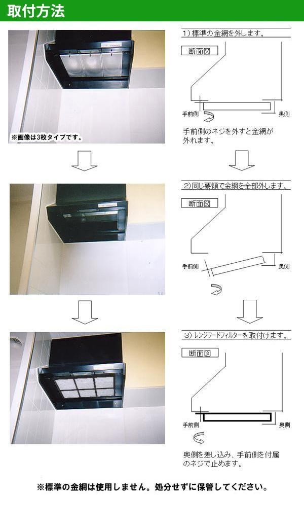 東洋機械 ガラス繊維 レンジフードフィルター ネジ止めタイプ 39.2